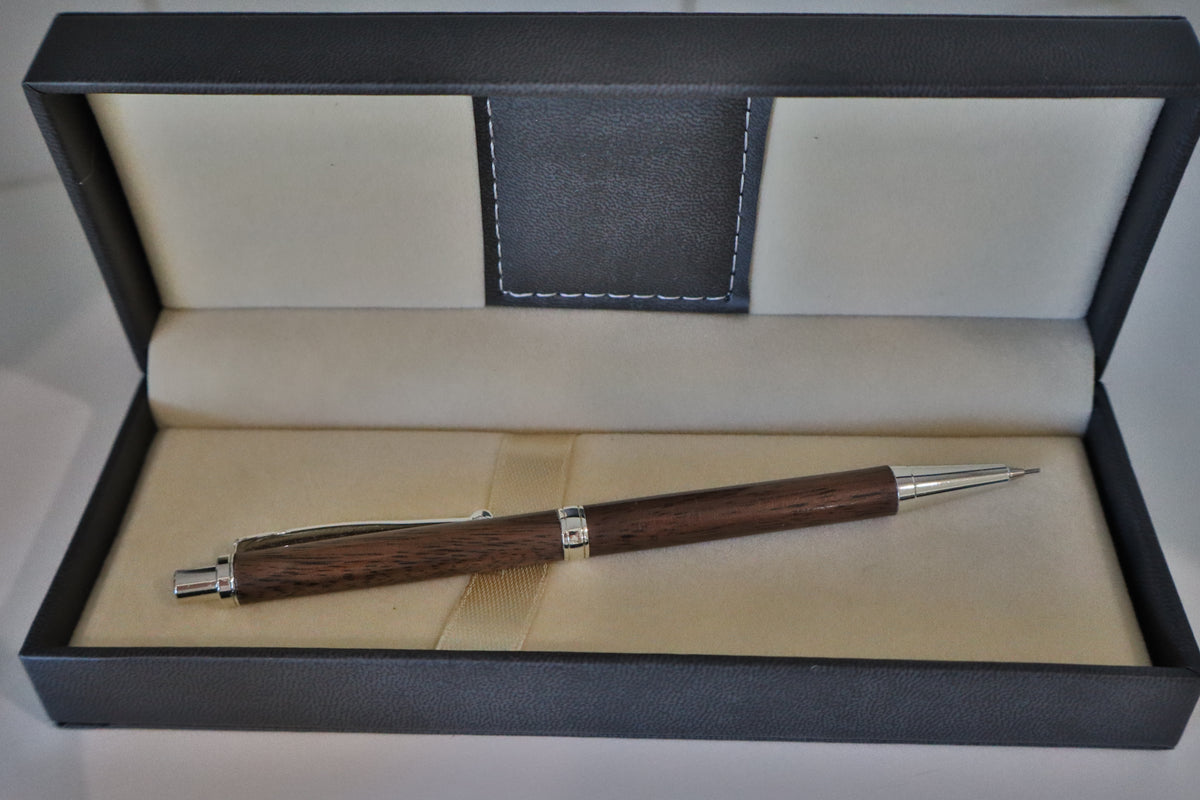 Handmade Walnut Click Pencil